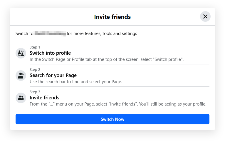 Step 6: Inviting Friends to Your Page