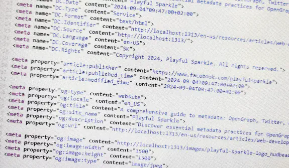 A comprehensive guide to metadata: OpenGraph, Twitter, and Dublin Core